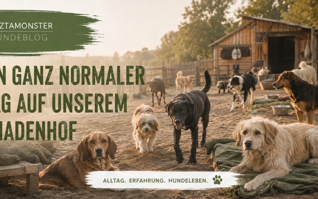 Ein ganz normaler Tag auf unserem Gnadenhof
