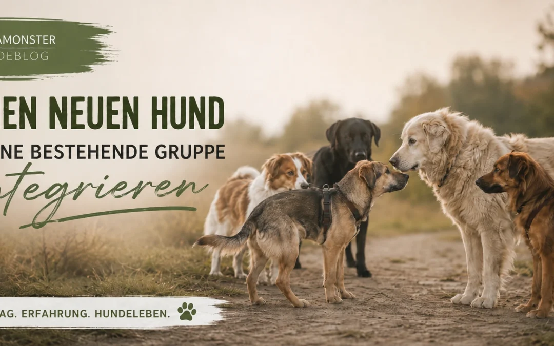 Einen neuen Hund in eine bestehende Gruppe integrieren