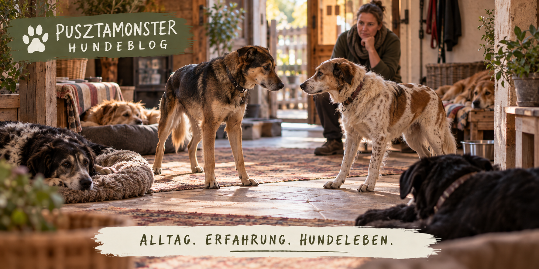 Alltag auf dem Gnadenhof 1 Warum „der regelt das schon“ bei Hundegruppen keine gute Strategie ist